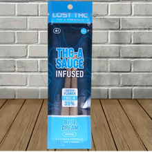Load image into Gallery viewer, LOST THC 35% THCA SAUCE INFUSED PRE-ROLLS 4 GRAMS
