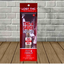 Load image into Gallery viewer, LOST THC 35% THCA SAUCE INFUSED PRE-ROLLS 4 GRAMS
