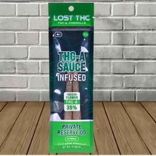 Load image into Gallery viewer, LOST THC 35% THCA SAUCE INFUSED PRE-ROLLS 4 GRAMS
