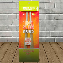 Load image into Gallery viewer, LOST THC 35% THCA SAUCE INFUSED PRE-ROLLS 4 GRAMS
