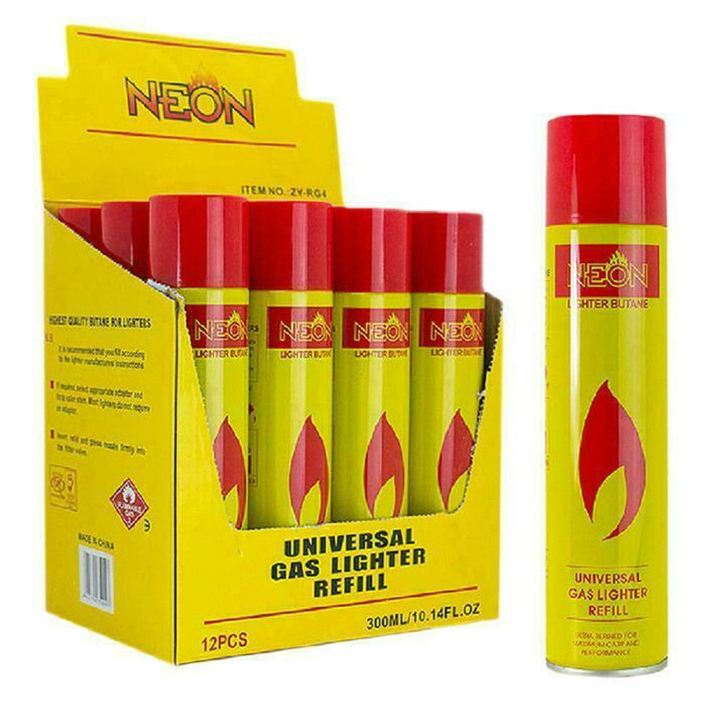 Neon Butane Universal Lighter Refill 300ML