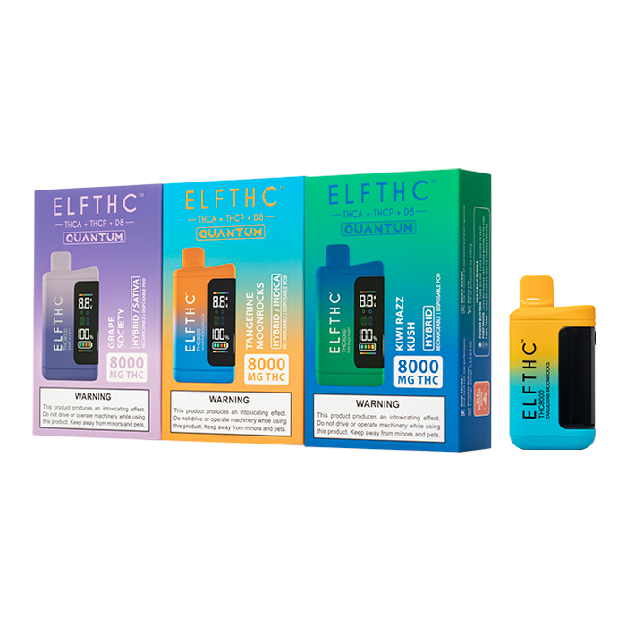 ELF THC QUANTUM BLENDS 8000 MG DISPOSABLE