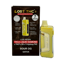 Load image into Gallery viewer, LOST THC THCA LIQUID DIAMONDS 7 GRAM DISPOSABLE

