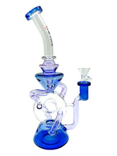 Load image into Gallery viewer, Metrix Cone On Donut Shaped Recycler Waterpipe 10&quot;
