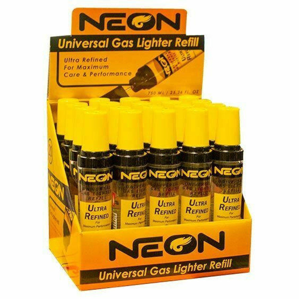 Neon Universal Gas Lighter Refill