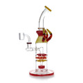 Load image into Gallery viewer, Phoenix Star Dab Rig With Showerhead Perc Waterpipe 12&quot;
