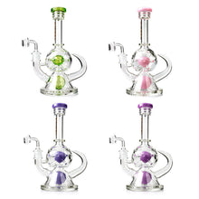 Load image into Gallery viewer, Phoenix Star Virus Shape Waterpipe 10&quot;
