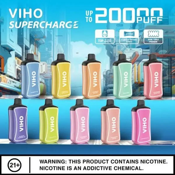 VIHO SUPERCHARGE 20K PUFFS
