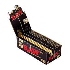 Raw Black Papers Single Wide Rolling Papers