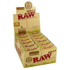 Raw Rolling Papers Organic Hemp 5 Meters Long