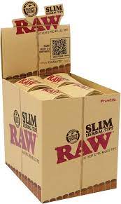 Raw Pre-Rolled Slim Herbal Tips