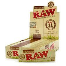 Load image into Gallery viewer, Raw Organic Hemp 1 1/4 Rolling Papers
