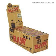 Raw King Size Rolls 3 Meters