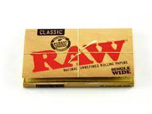 Load image into Gallery viewer, Raw Natural Single Wide Double-Window Rolling Papers
