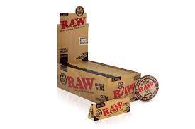 Raw Single Wide Single Window Cut Corner Rolling Papers