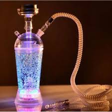 Portable Acrylic Shisha With LED Lights