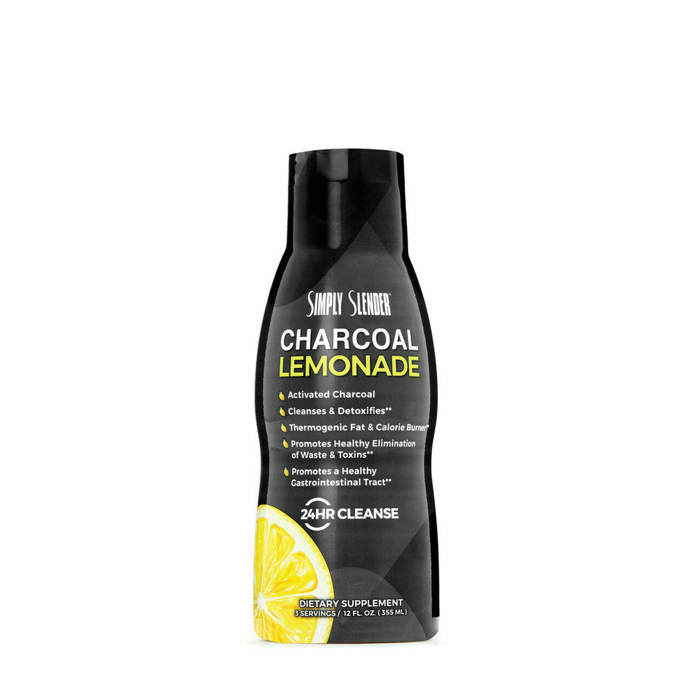 Simply Slender Detox Charcoal Lemonade 12oz